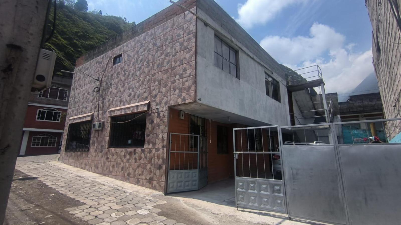 Casa Vacacional En Banos De Agua Santa Vila Exterior foto